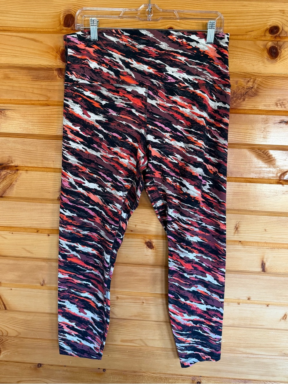 lululemon athletica Women's Align High-Multicolor Tiger Tide Smoky Red Leggings